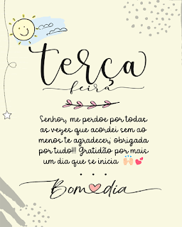 Mensagens de boa terça-feira para você compartilhar sorrindo.