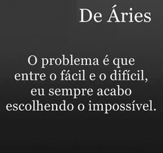 Somos do Signo de Áries