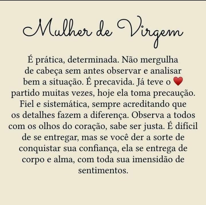 Vantagens de ser do Signo de Virgem