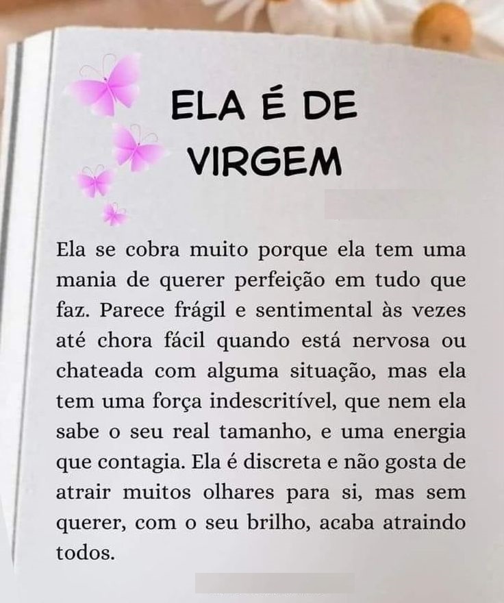 Vantagens de ser do Signo de Virgem