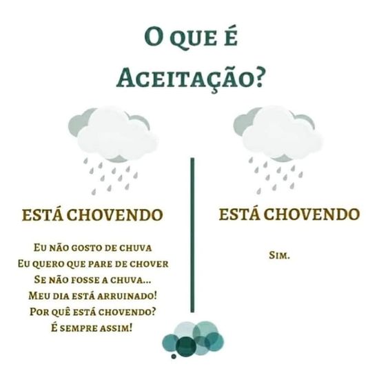 Não insistir e aceitar