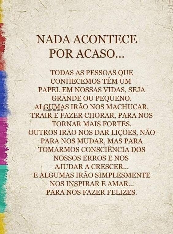 É hora de mudar