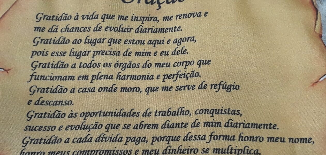 Exercitar gratidão pode combater males