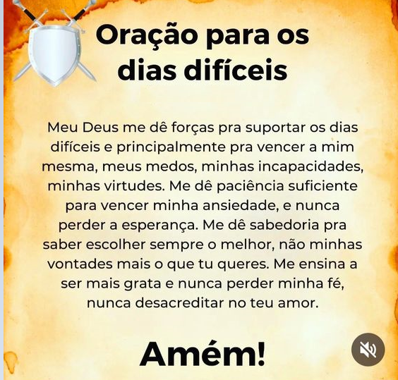 A oração me faz esquecer dos pecados