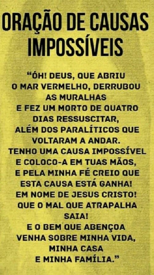 A oração me faz esquecer dos pecados