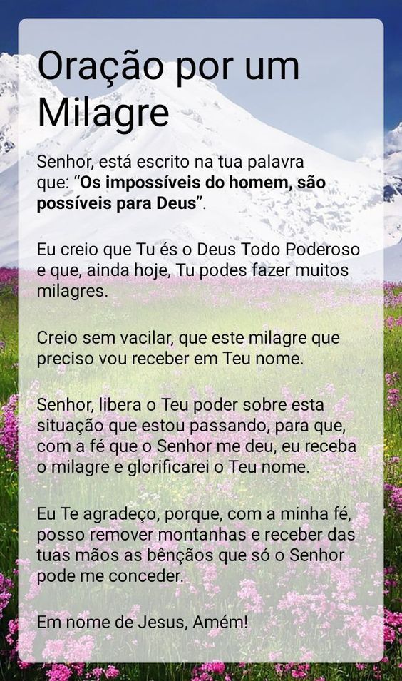 A oração me faz esquecer dos pecados