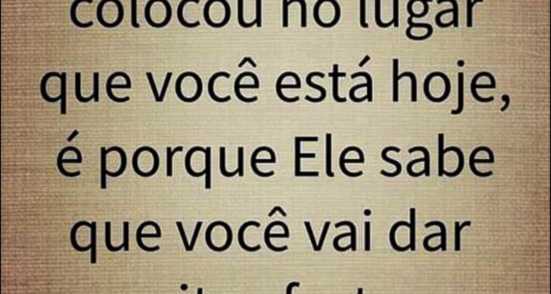 Deus sabe o que se passa, devemos aguardar no Seu Tempo