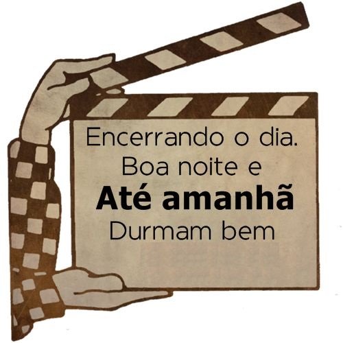 Animada ilustração de boa noite - Senhor, que sejamos conduzidos pela sua Bênção