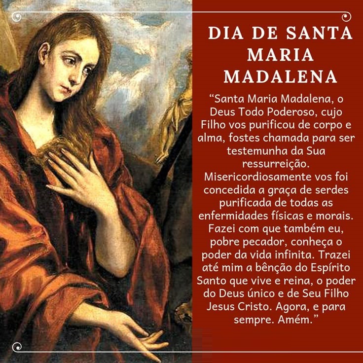 Descobrindo quem foi Santa Maria Madalena