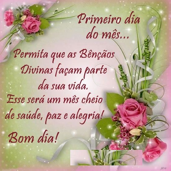 Seja bem vindo novo mês