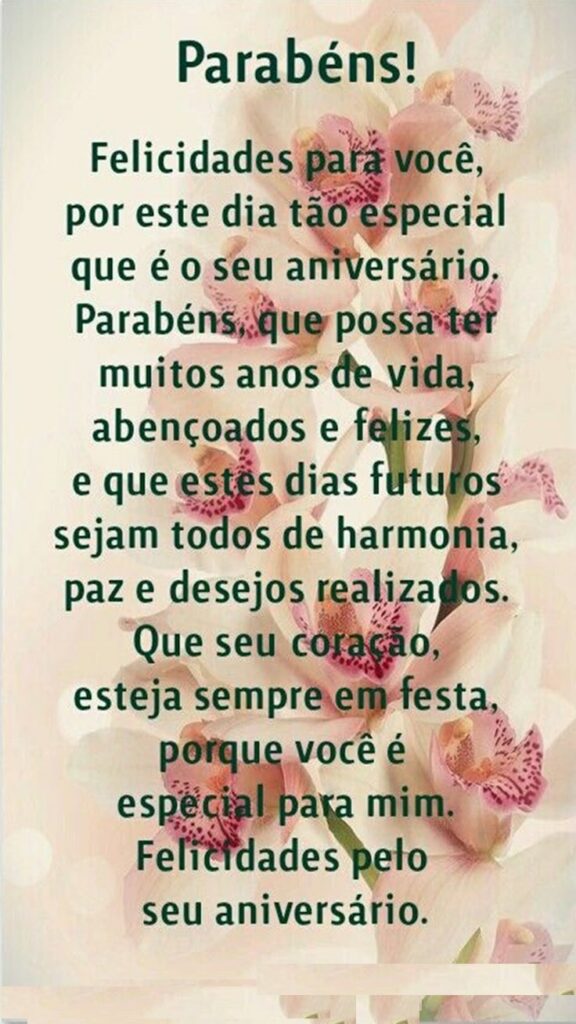Parabéns pra você 👏