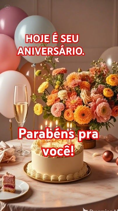 Parabéns pra você 👏