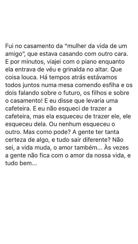 Devemos aprender a aceitar a realidade da vida