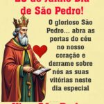 29 de Junho é Dia de São Pedro