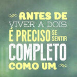 Dica para → Antes de viver a dois #descubra