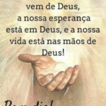 A nossa força vem de Deus