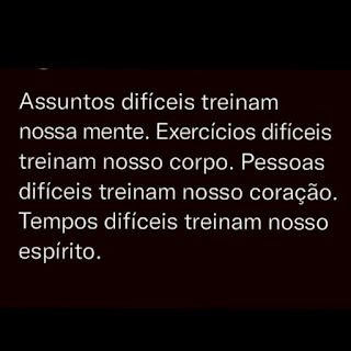 Assuntos difíceis treinam nossa mente