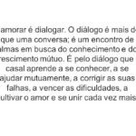 Namorar é dialogar