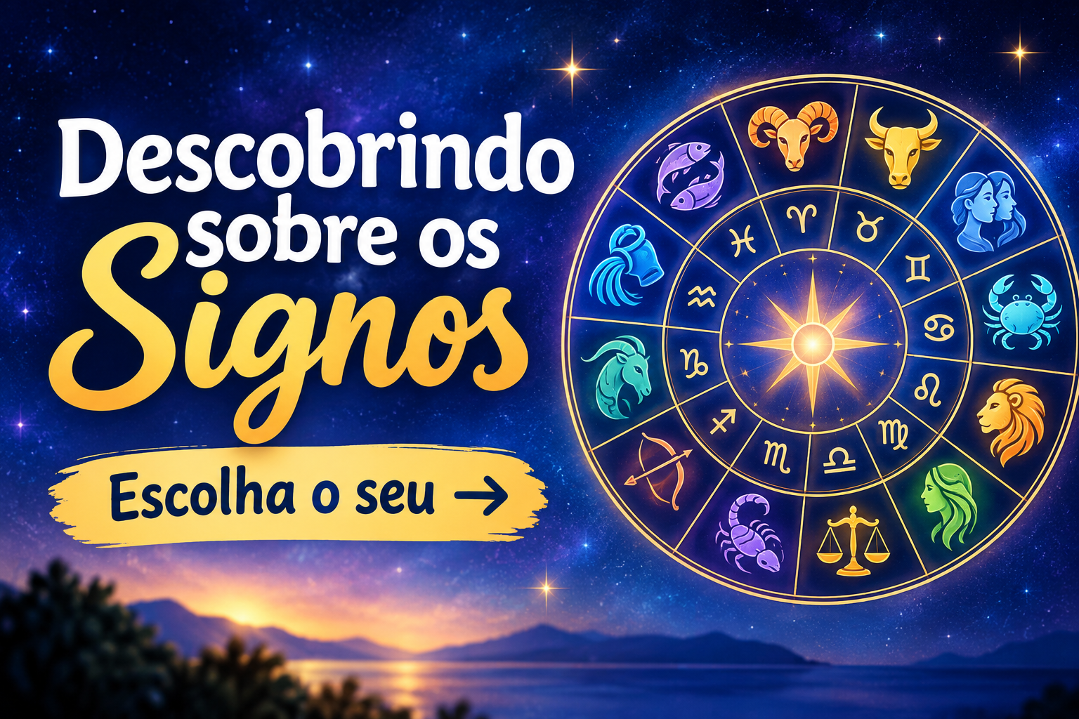 Descobrindo sobre os signos escolha o seu signos do zodíaco astrologia características dos signos e horóscopo